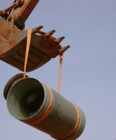 Kolin Construction – Konya- Ivriz Irrigation GRP Pipeline Lamination