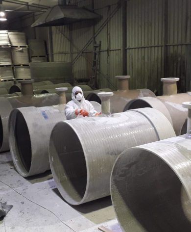 Çankırı – ORAK CONSTRUCTION – 240 Piece GRP Fittings Manufacturing